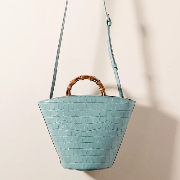 LOEFFLER RANDALL Agnes Croc-Embossed Leather tote - Picture 2 of 2